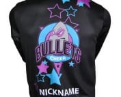 Bullets All Stars Cheer Squad Exodus Polyester Hoodie Back