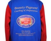 Kristina Klassic Beauty Pageant Exodus Baseball Jacket Back