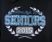 Gladstone High School Custom Made Year 12 Hooded Jumper Front