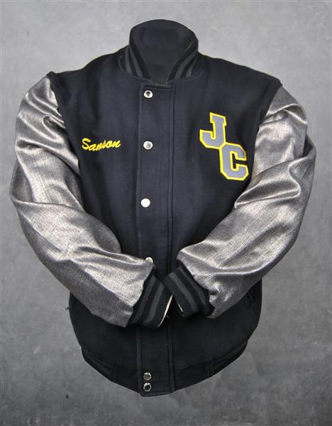 justice-crew-black-silver-denim-sleeve-custom-baseball-jacket-front_600