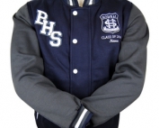 Bowral High School Year 12 Baseball Jackets Front