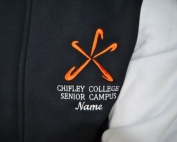 Chifley College Senior Campus Exodus Baseball Jacket embroidered school logo