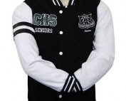 Casula High School Baseball Jacket Cardigan Front
