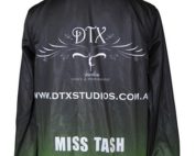 DTX Studios Custom Sublimation Dance Jacket back