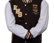 Elderslie High School Baseball Jacket Front