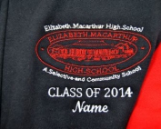 Elizabeth Macarthur High School Baseball Jacket Emblem