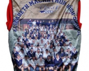 Elizabeth Macarthur High School Baseball Jacket Printed Lining