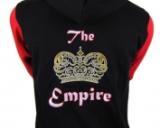 The Empire Performance Studios Custom Made Hooded Baseball Jacket Back