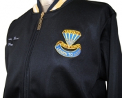 Fairvale High School Performing Arts Custom Made Baseball Active Sports Jacket Front Design