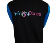Infinity Dance Custom Varsity Jacket back