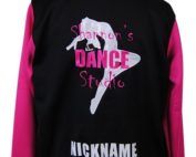 Shannons Dance Studio Custom Varsity Jacket back