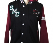 Stella Maris College Performing Arts Baseball Jacket With Detachable Hood 1Front