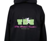 The Dance Centre Warwick Custom Hoodie Jacket back