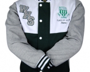 Whitebridge High School Year 12 Baseball Jackets Front