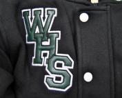 Warrawong High School Baseball Jacket Initial