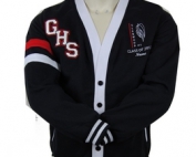 Glenwood High School Custom Baseball And Cardigan Front
