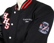 Holroyd High School Year 12 Varsity Style Jacket Side