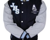 Jamison High School Custom Year 12 Varsity Jacket front