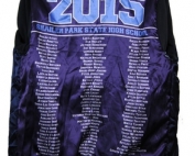 Shailer Park High School Year 12 Jersey And Baseball Jackets Name Lining