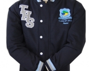Terrigal High School Year 12 Varsity Style Jackets Front
