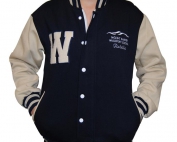 mount barker waldorf highschool custom made baseball jacket