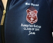 mar narsai assyrian college exodus custom jacket