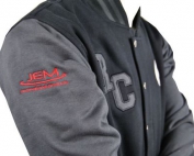 c913fm radio station exodus baseball jacket jempp embroidered logo
