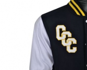clancy catholic college exodus baseball jacket letters