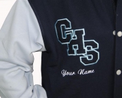 cabramatta highschool customised baseball jackets applique