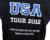 dance theatre network custom baseball jackets usa dance tour satin applique usa letters embroidered