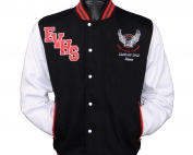 eagle vale high school exodus baseball jacket front