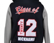 gisborne secondary college exodus baseball jacket back hood