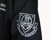 james cook boys highschool customised baseball jackets emblem
