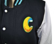 la vang youth group exodus baseball jacket embroidered logo