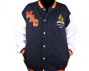 macarthur adventist college exodus baseball jacket front