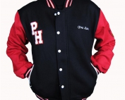 plumpton highschool customised baseball jackets front