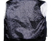 saint charbels college exodus baseball jacket names lining