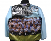 st ives high school exodus baseball jacket photo printed lining