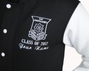 sir joseph banks highschool baseball customised jackets emblem