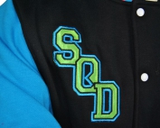 sq dance exodus baseball jacket school initials