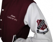 tempe high school exodus baseball jacket school emblem