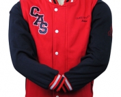 calrossy anglican school exodus varsity jackets front