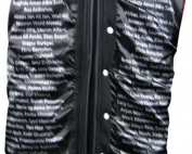 holroyd high school exodus baseball jacket name printed lining