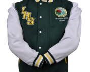 ingleburn high school exodus baseball jacket front