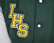 ingleburn high school exodus baseball jacket school initials