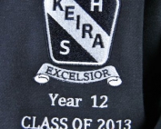 kiera high school exodus baseball jackets embroidered emblem