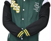 kygole high school exodus baseball jacket front
