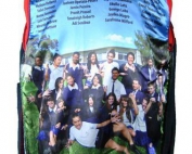 macarthur adventist college exodus baseball jacket photo lining