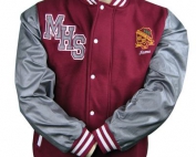 moorebank high school exodus baseball jacket front