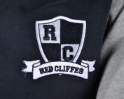 red cliffes secondary college exodus baseball jackets embroidered emblem
